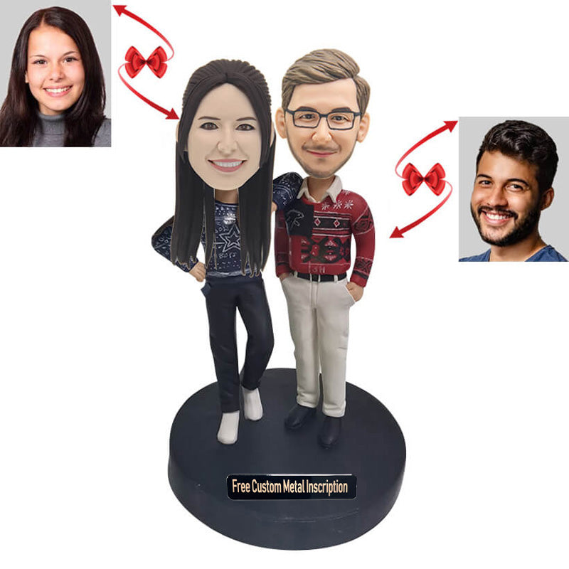 Leisure Men and Women Custom Bobblehead