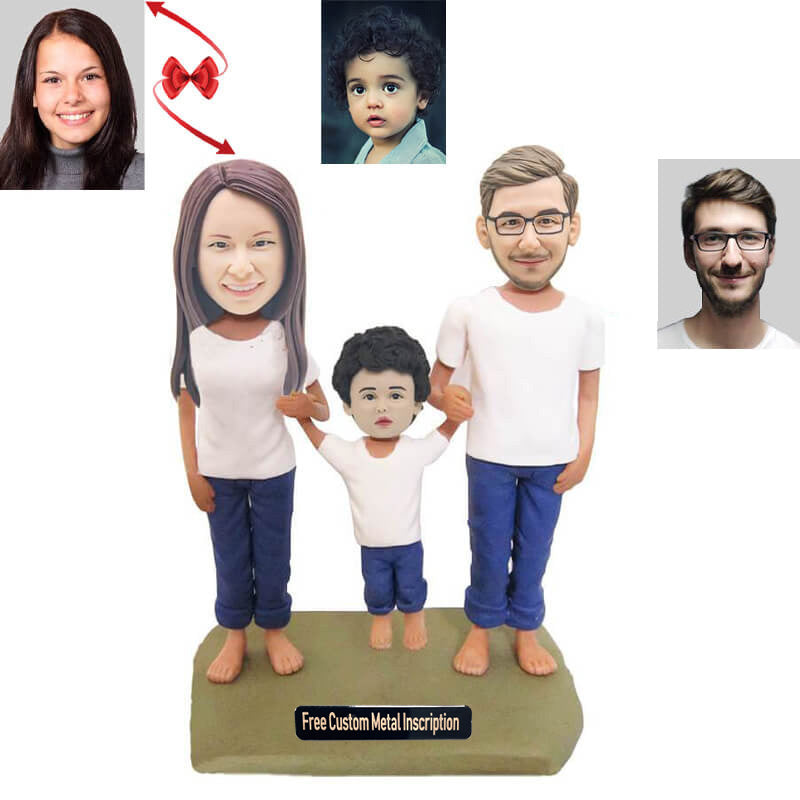 Gallery Family Set Custom Bobblehead
