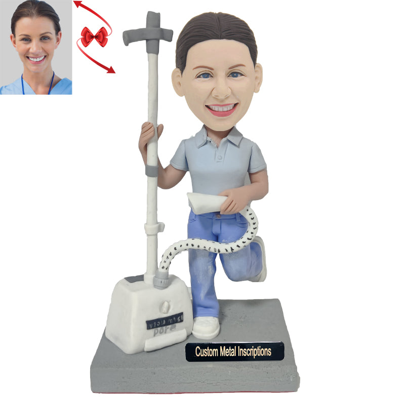 Ironing Woman Custom Bobblehead