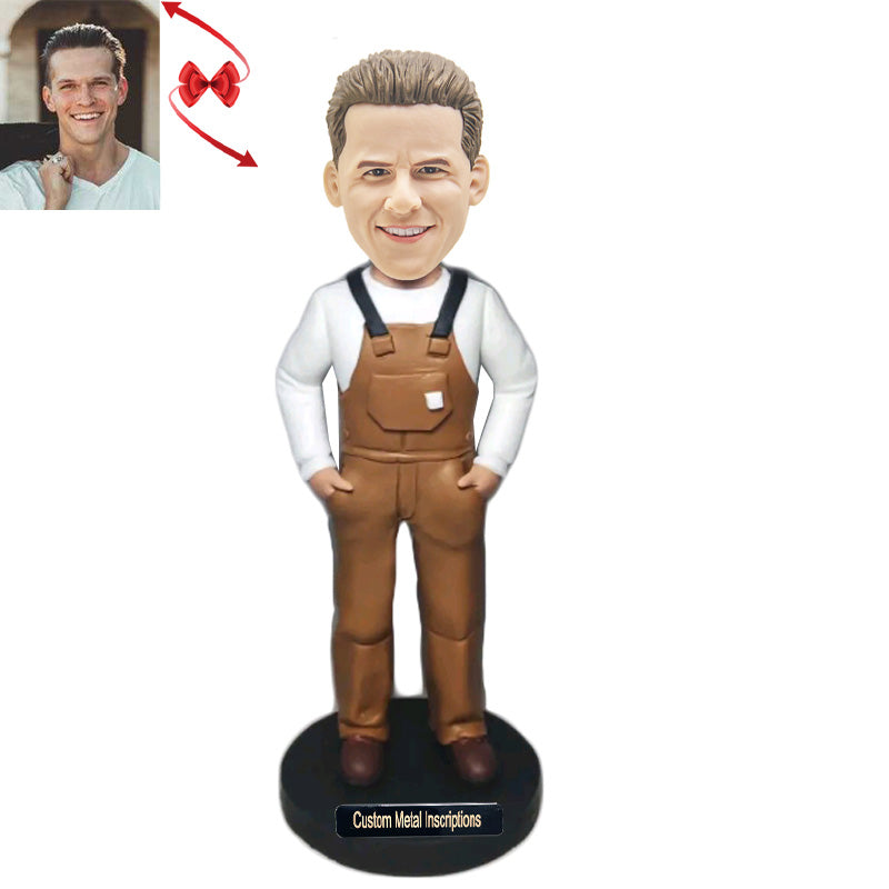 Male Workwear Custom Bobblehead