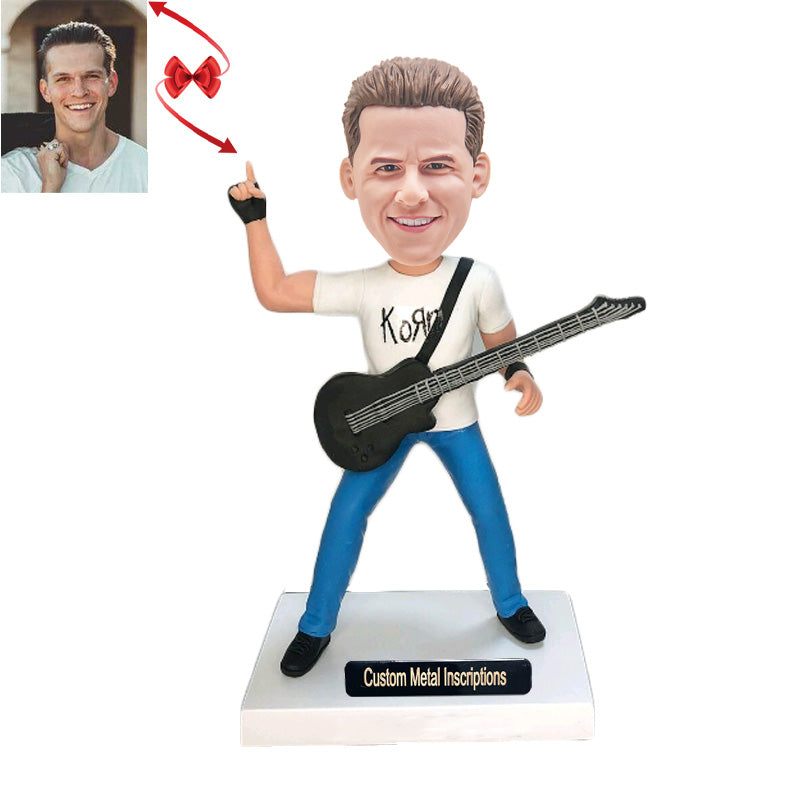 Rock Man Custom Bobblehead
