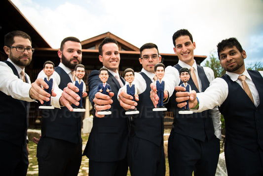 Groomsman Group Custom Bobblehead