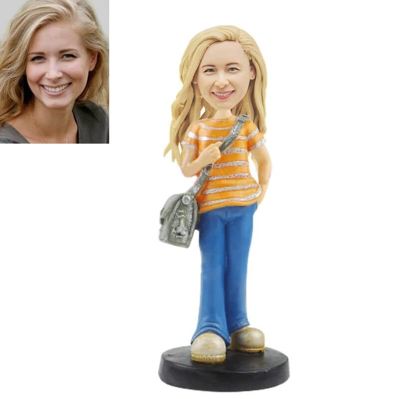 Best Gift For Female Classmate Custom Bobblehead