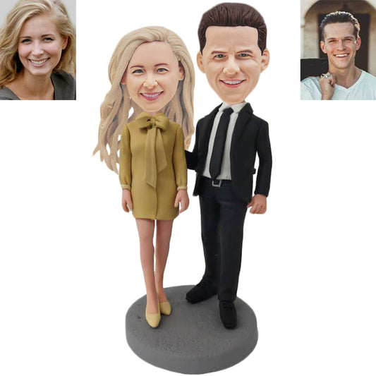 Anniversary Couple Custom Bobblehead