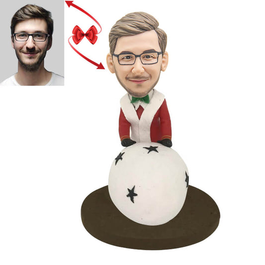 Christmas Snowball Custom Bobblehead