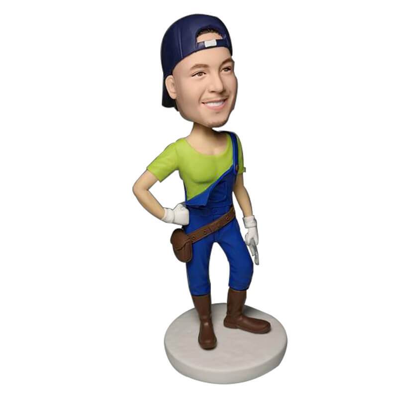 Hand Tool Repairman Custom Bobblehead