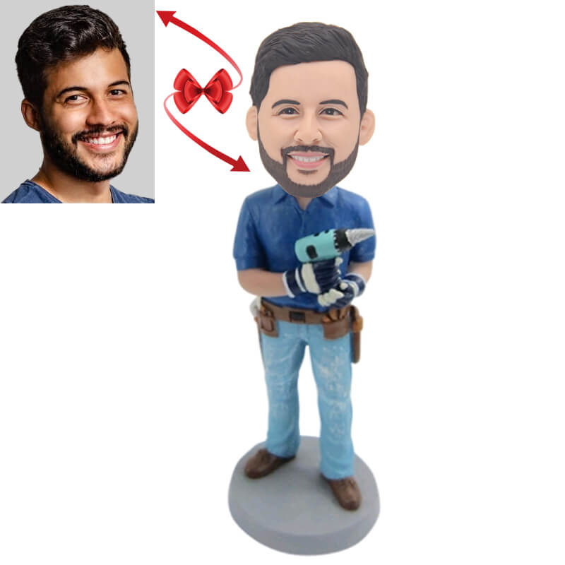 Handyman Custom Bobblehead