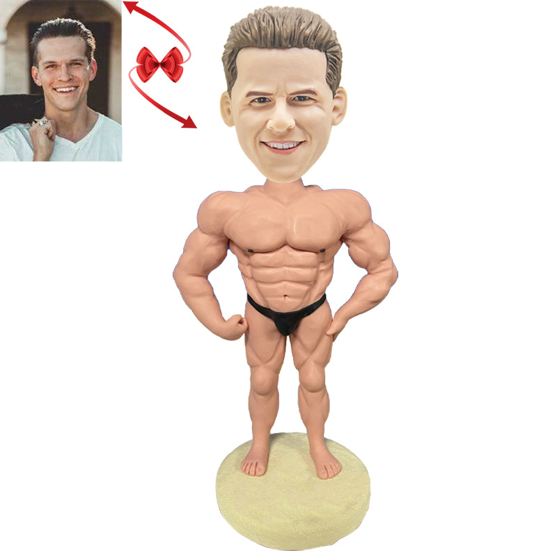 Weightlifter Bobblehead - Custom Bodybuilder Gift Figurine main image 0