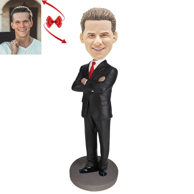Successful Businessman Custom Bobblehead