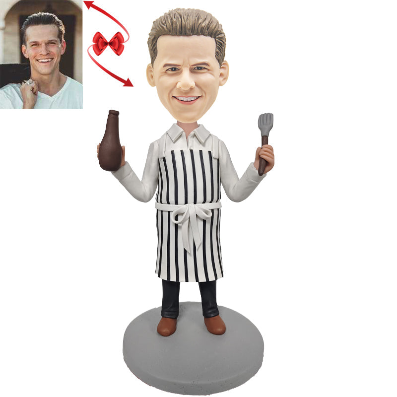 Best Birthday Gift For Male Chef Custom Bobblehead