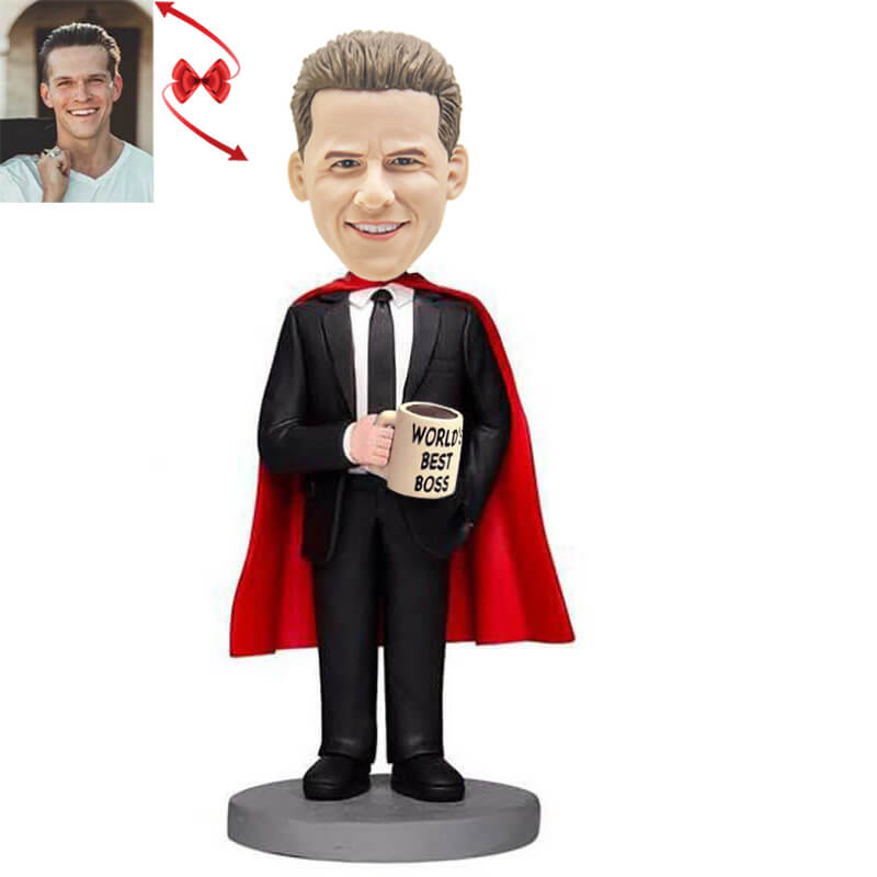 World's Best Super Boss Custom Bobbblehead