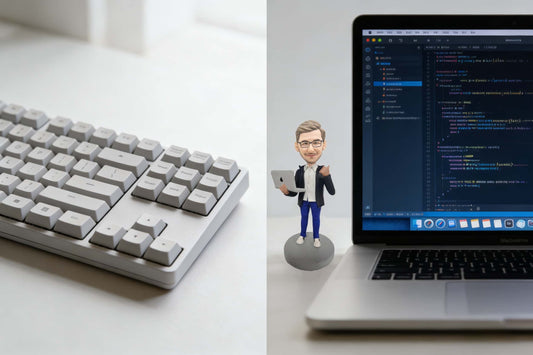 Bobblehead vs Mechanical Keyboard