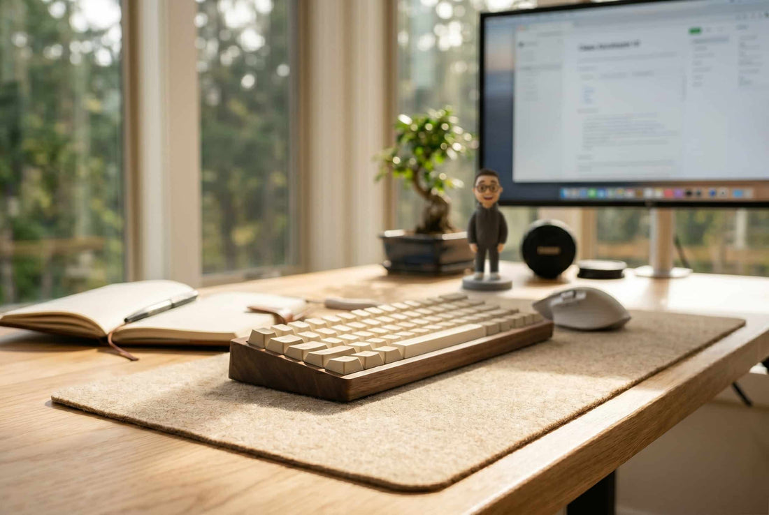 desk setup