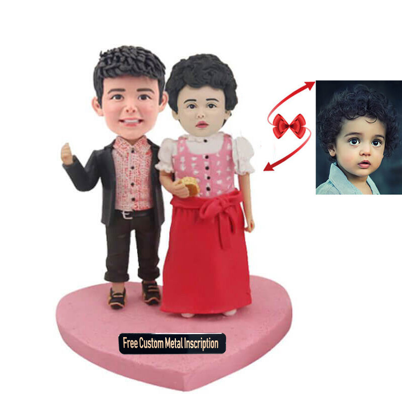 Brother and Sister Custom Bobbleheads