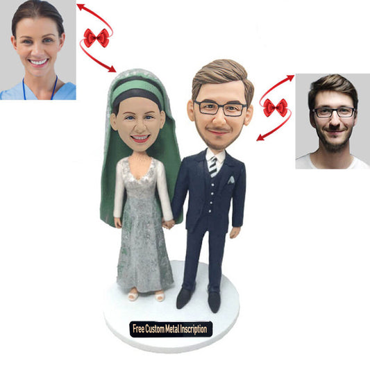 Exotic Wedding Custom Bobbleheads