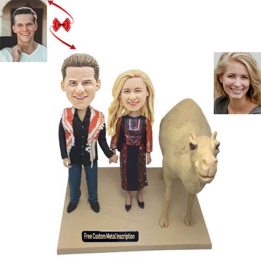 Desert Wedding Custom Bobbleheads