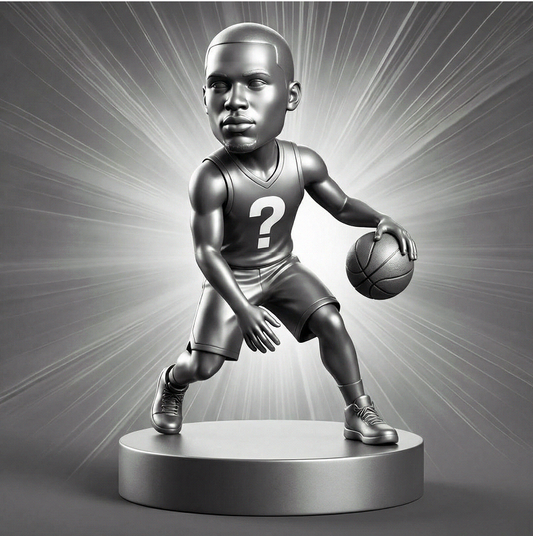 Fully Customizable Basketball 1-Person Custom Bobblehead