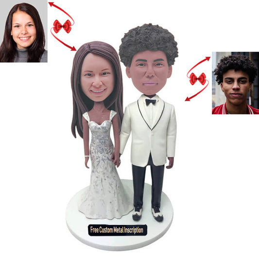 Happy Wedding Custom Bobbleheads