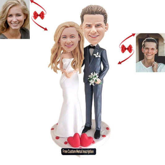 A Harmonious Couple Custom Bobblehead