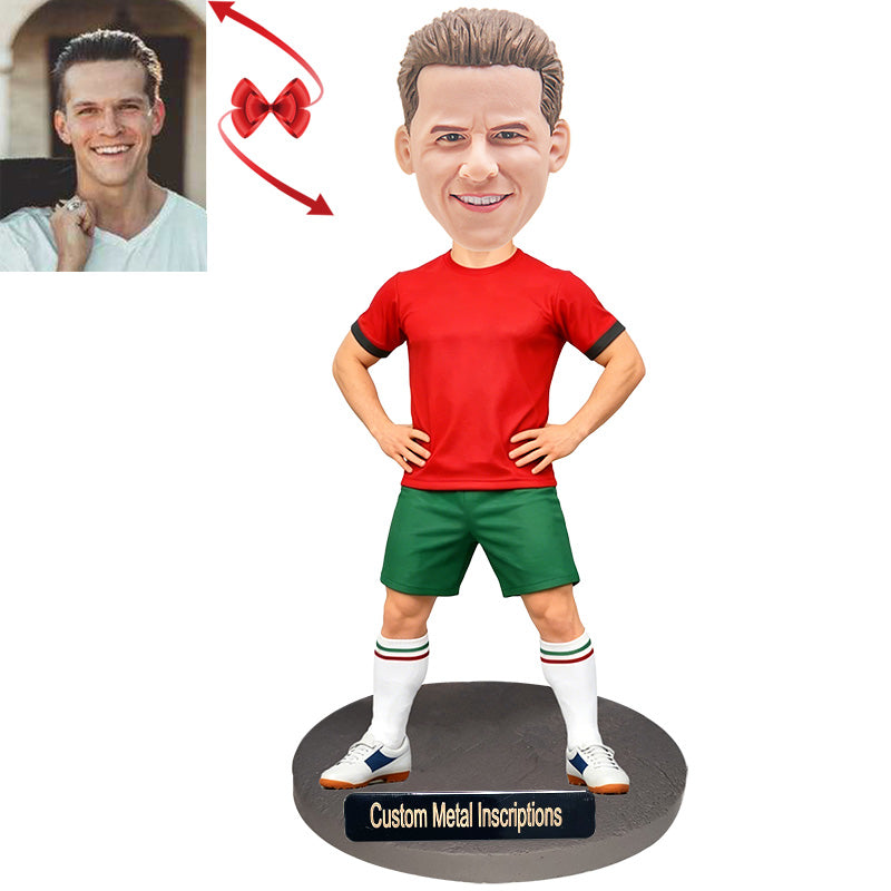 Personalized bobbleheads for Portuguese football fans