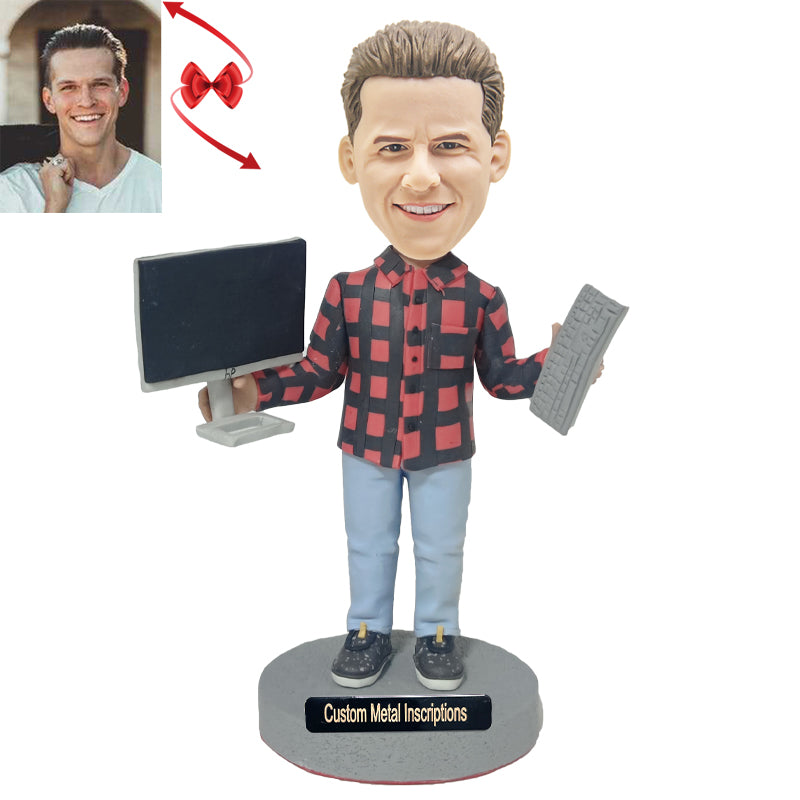 Programmer Custom Bobblehead