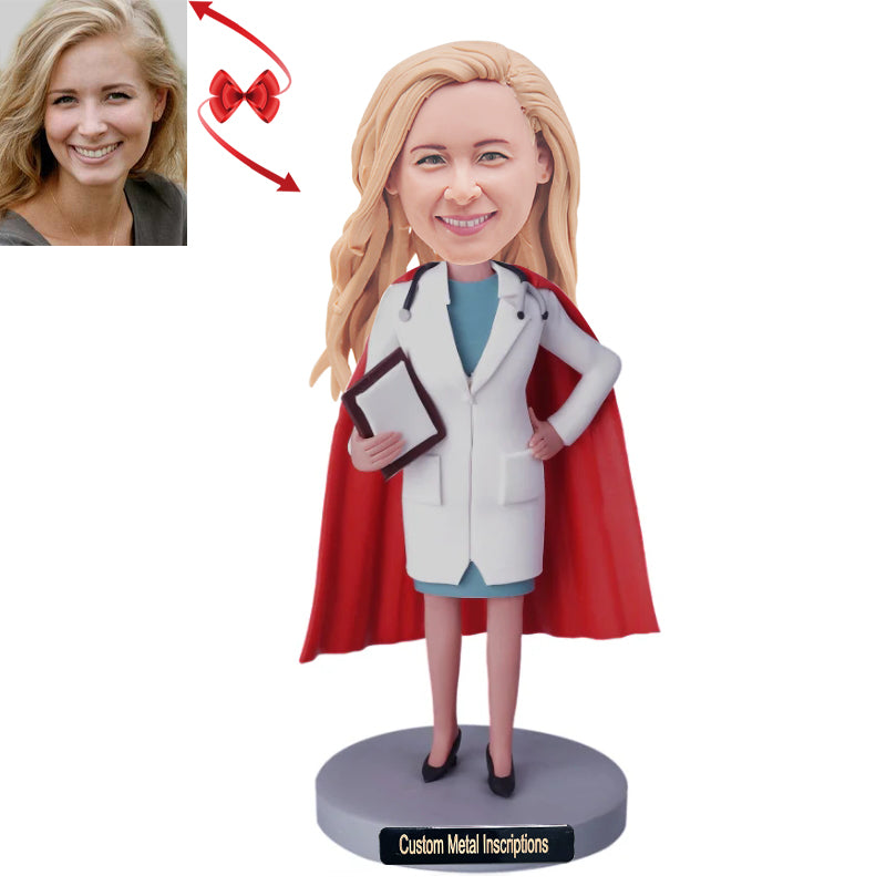 Supergirl Doctor Custom Bobblehead