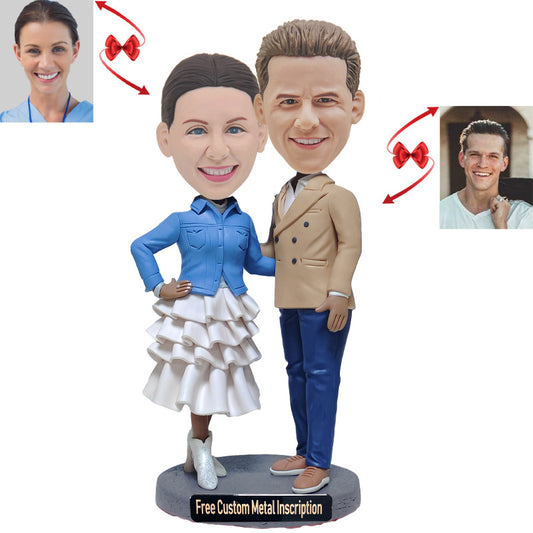 Tacit Couple Custom Bobblehead