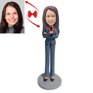 Female Journalists Custom Bobblehead