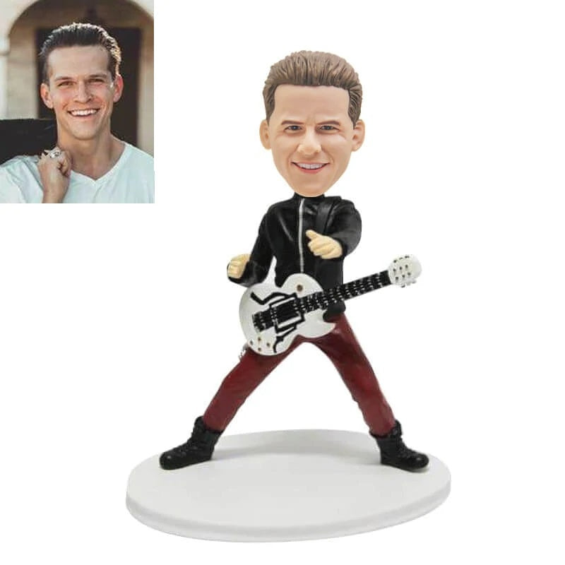 Band Guitarist Custom Bobblehead