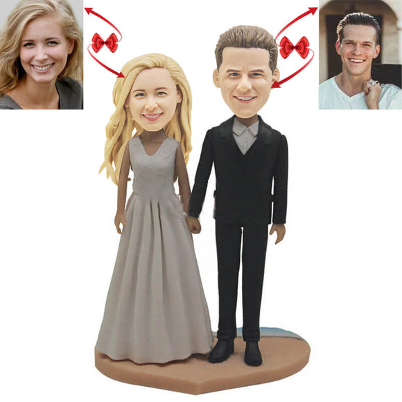 Sweet Wedding Custom Bobblehead