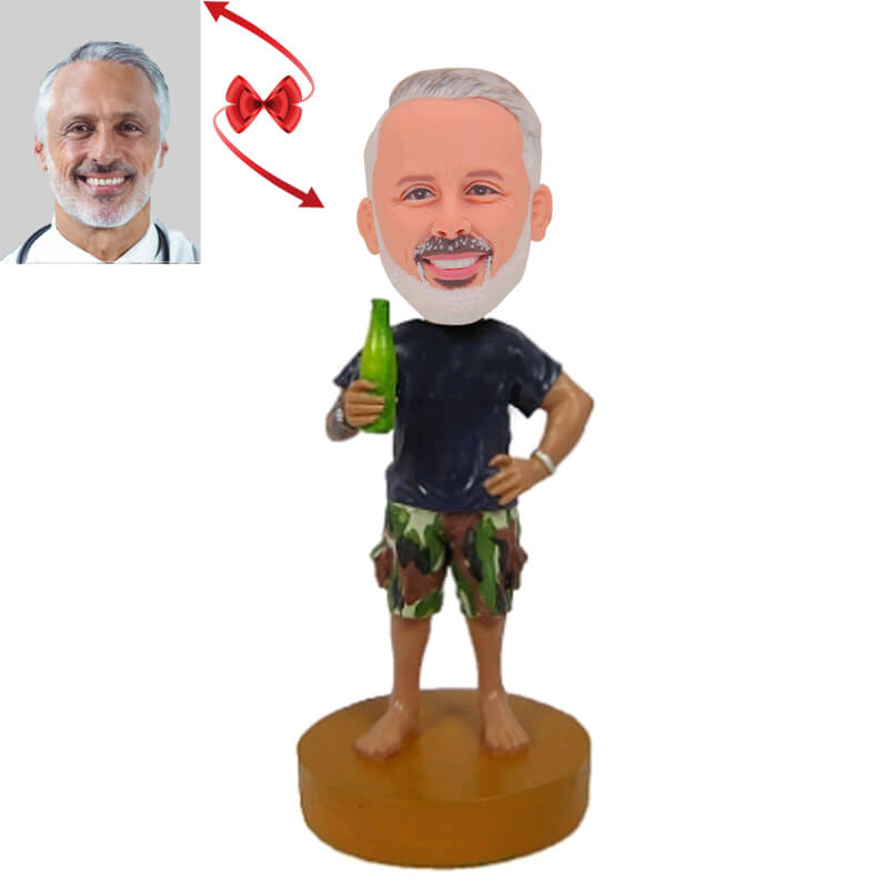 Beer Man Custom Bobblehead