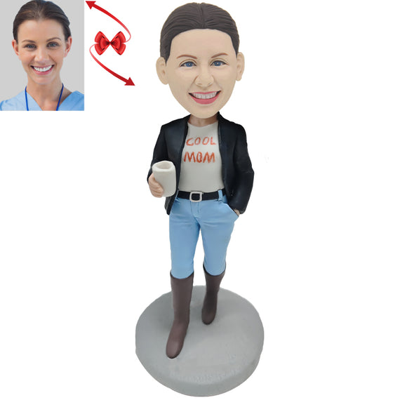 Cool Mom Custom Bobblehead