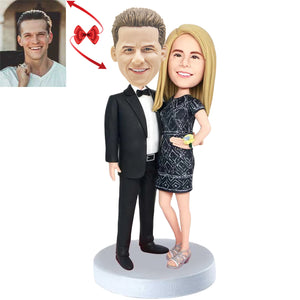 Couples Attending the Party Custom Bobblehead