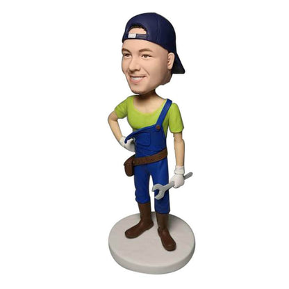 Hand Tool Repairman Custom Bobblehead