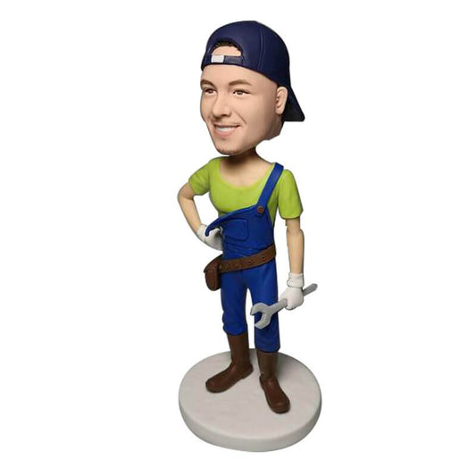 Hand Tool Repairman Custom Bobblehead