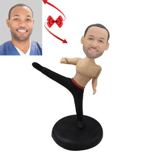 Kung fu Pose Custom Bobblehead