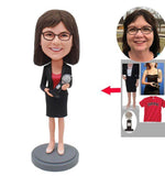 Fully Customizable Best Gift for Her Custom Bobblehead