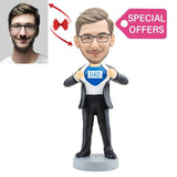 Super Dad Father's Day Gift Custom Bobblehead