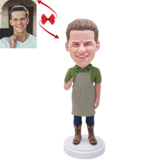 Farm Cowboy Custom Bobblehead