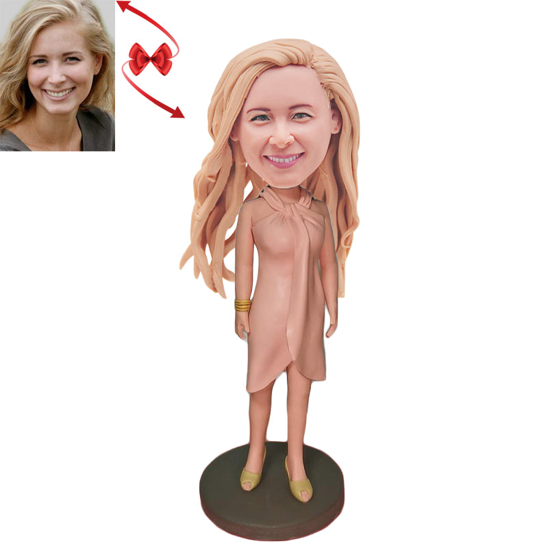 Casual Waistcoat Bobblehead - Vest Style Fashion Figurine main image 1