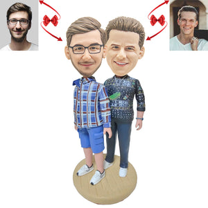 Friendship between Men Custom Bobblehead