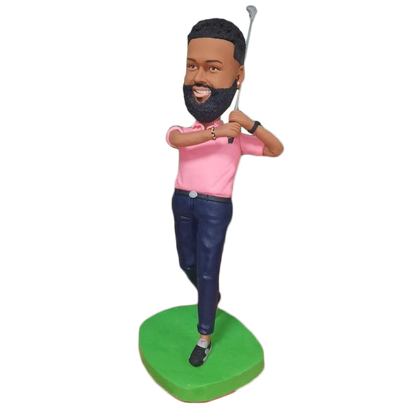 Golf Hole in One Shot Custom Bobblehead