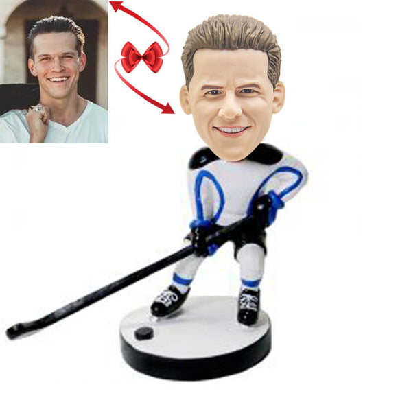 Hockey Player Custom Bobblehead