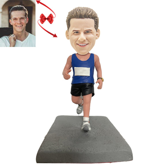 Marathoner Custom Bobblehead (Number can be custom)