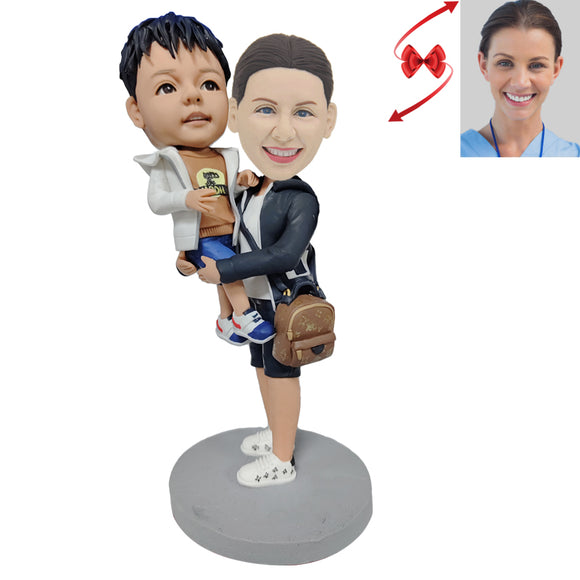 Mothers and Children Custom Bobblehead