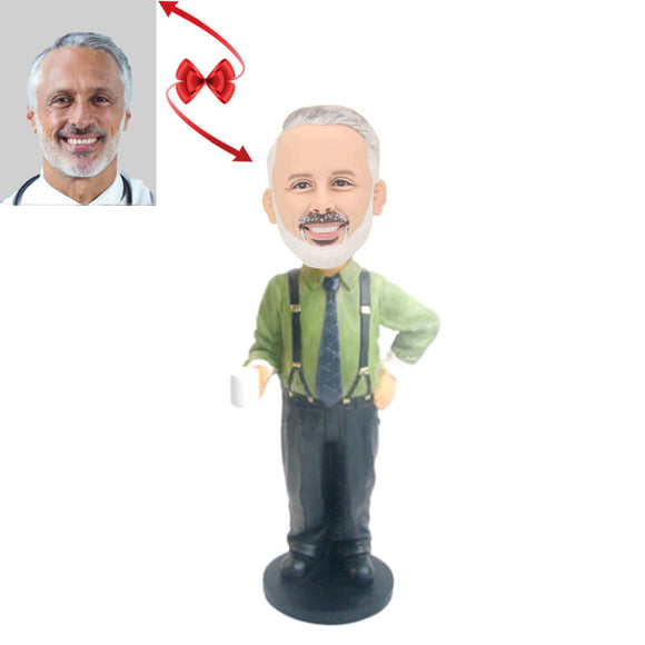 Office Clerk Custom Bobblehead