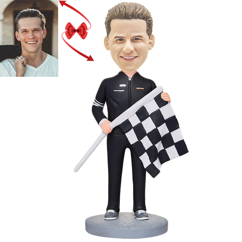 Bobblehead Racing Racer Custom Bobblehead – bobbleheadcraft