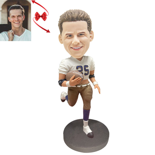 Best Rugby Player Custom Bobblehead 