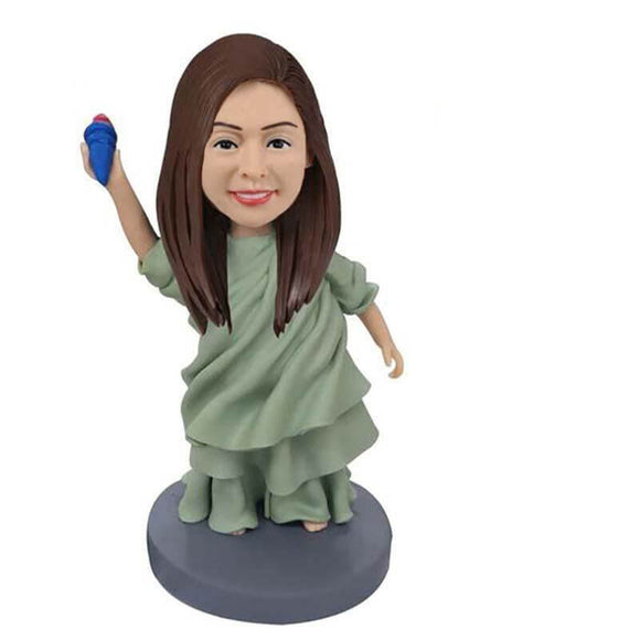 Statue Of Liberty Custom Bobblehead