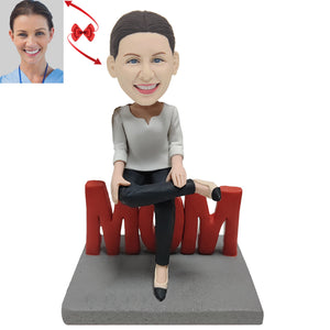 The Best Gift for Mom on Mother's Day Custom Bobblehead